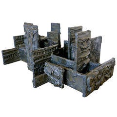 Brutalist Coffee Table By Paul Evans 1970