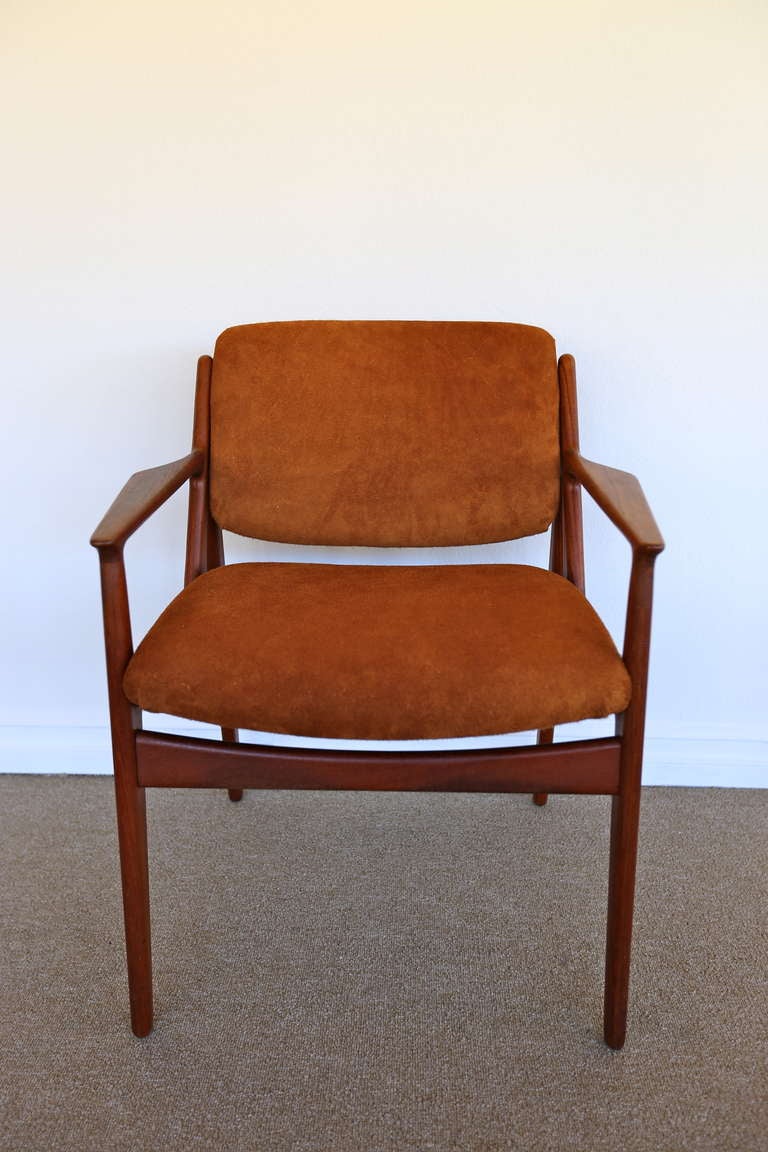 Tilt Back Armchair By Arne Vodder