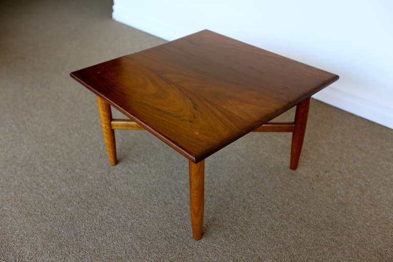 Handcrafted studio side table by John Nyquist In Excellent Condition In Costa Mesa, CA