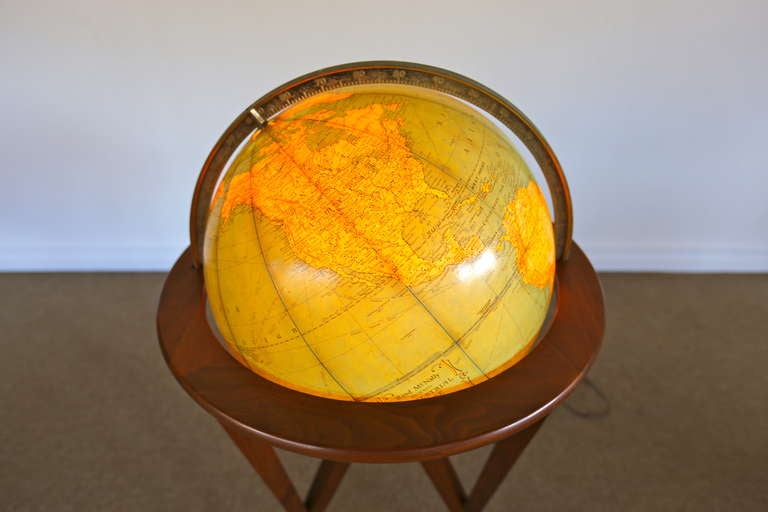 Illuminated globe by Edward Wormley 2
