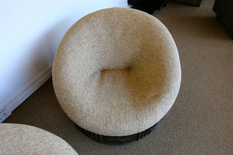 Pair of Brutalist Lounge Chairs by Adrian Pearsall In Excellent Condition In San Juan Capistrano, CA
