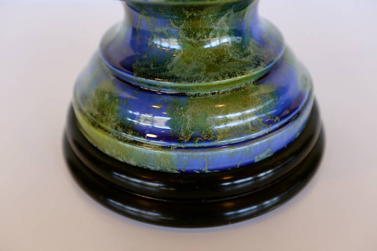 Chest Piece Form Ceramic Lamp In Excellent Condition In Costa Mesa, CA