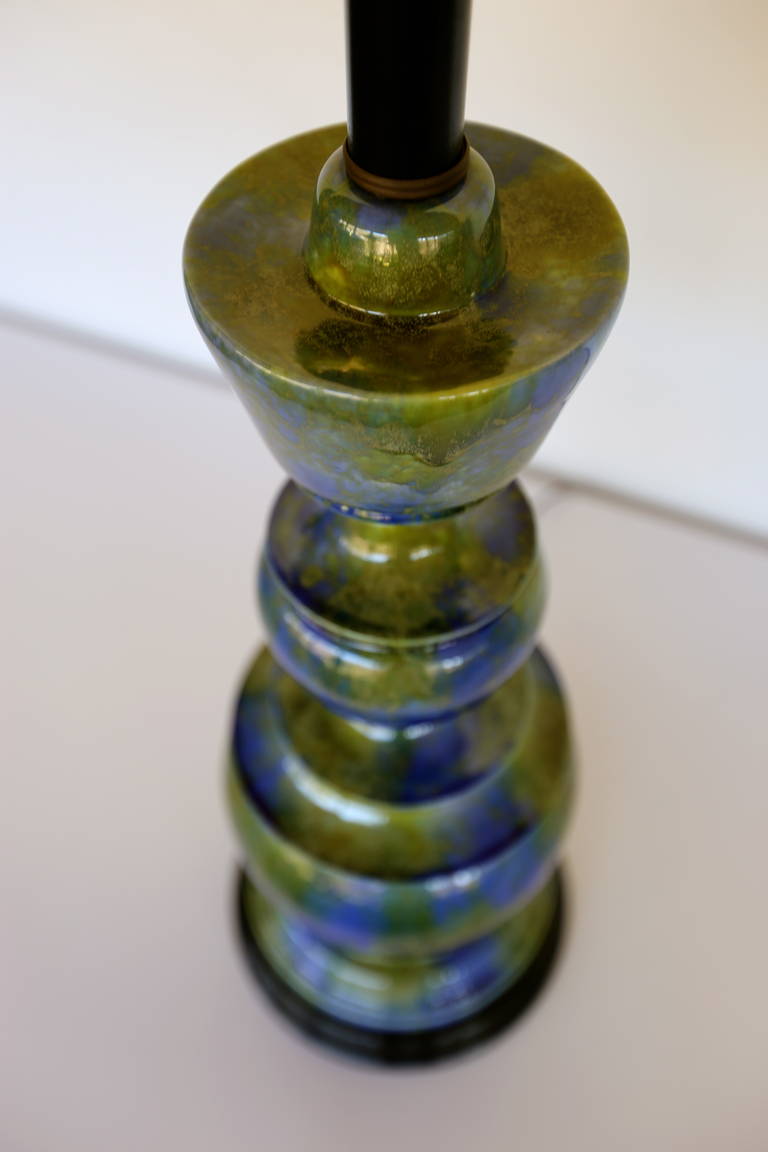 Chest Piece Form Ceramic Lamp 1