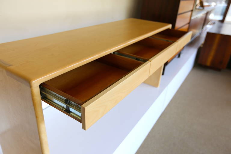 Solid Birch Console Table by Gerald McCabe 1