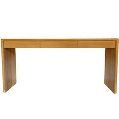 Solid Birch Console Table by Gerald McCabe