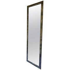 Lacquered Goatskin Mirror