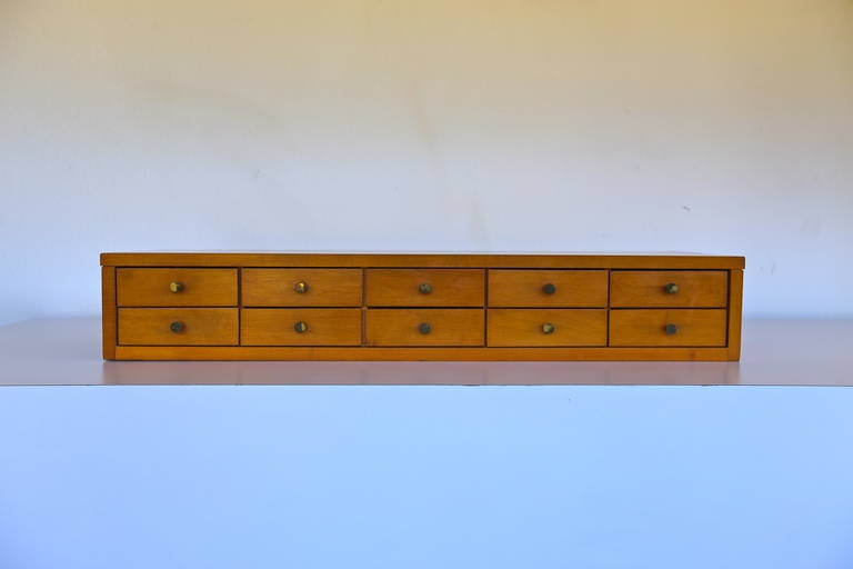 Rare Tabletop Jewelry Box by Paul McCobb