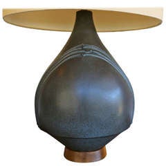 Large Ceramic Lamp by David Cressey