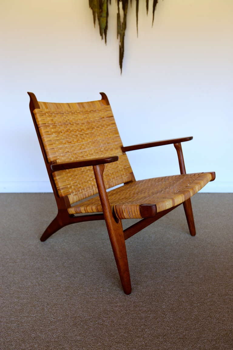 Danish Hans Wegner CH27 Lounge Chair