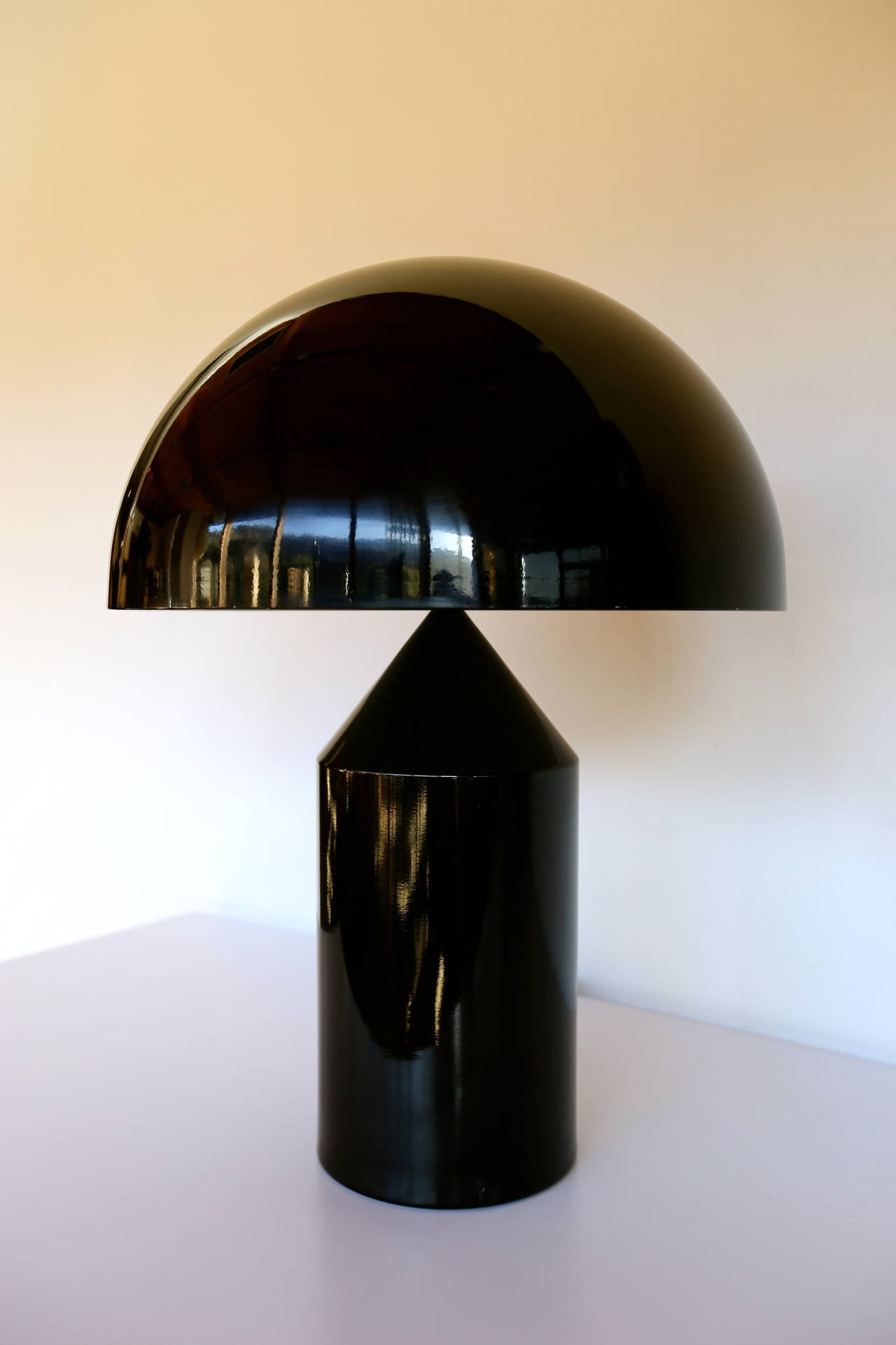 Atollo Lamp by Vico Magistretti for O Luce.  Circa 1970's