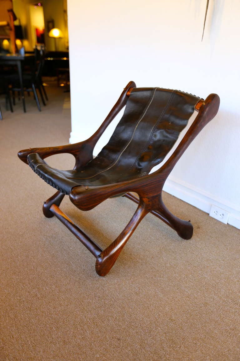 Don Shoemaker Sling Sloucher Lounge Chair