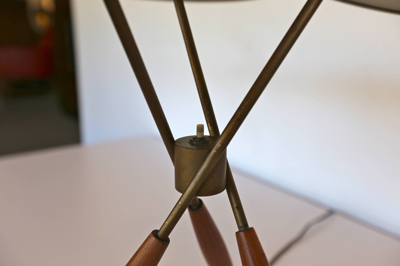 American Original Tripod Table Lamp by Gerald Thurston