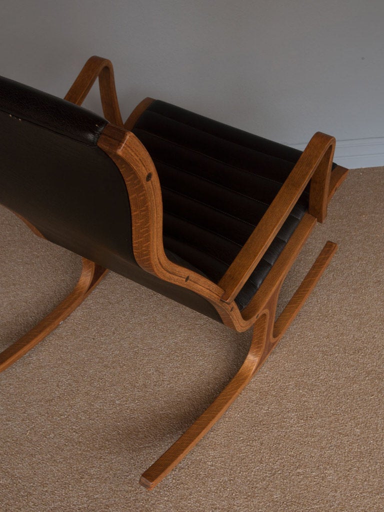 Japanese Heron Rocking Chair by Mitsumasa Sigasawa