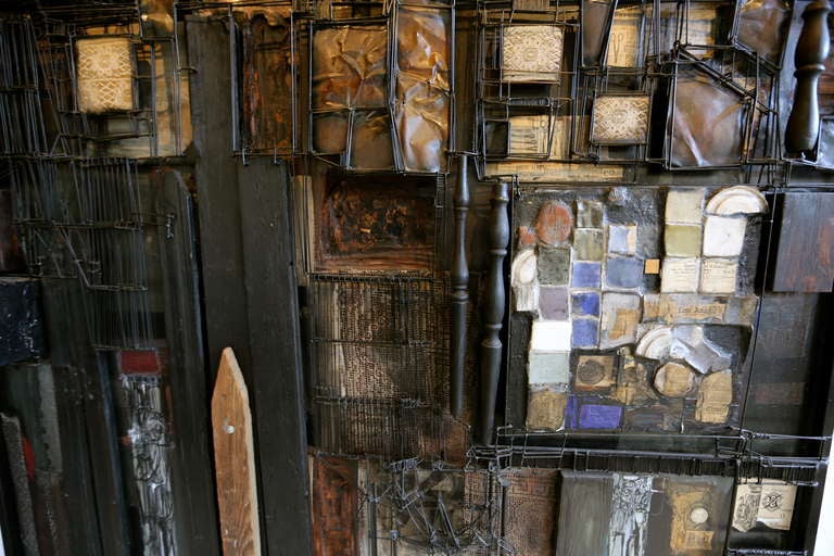 Monumental California Mixed Media Assemblage by Max Neufeldt 2