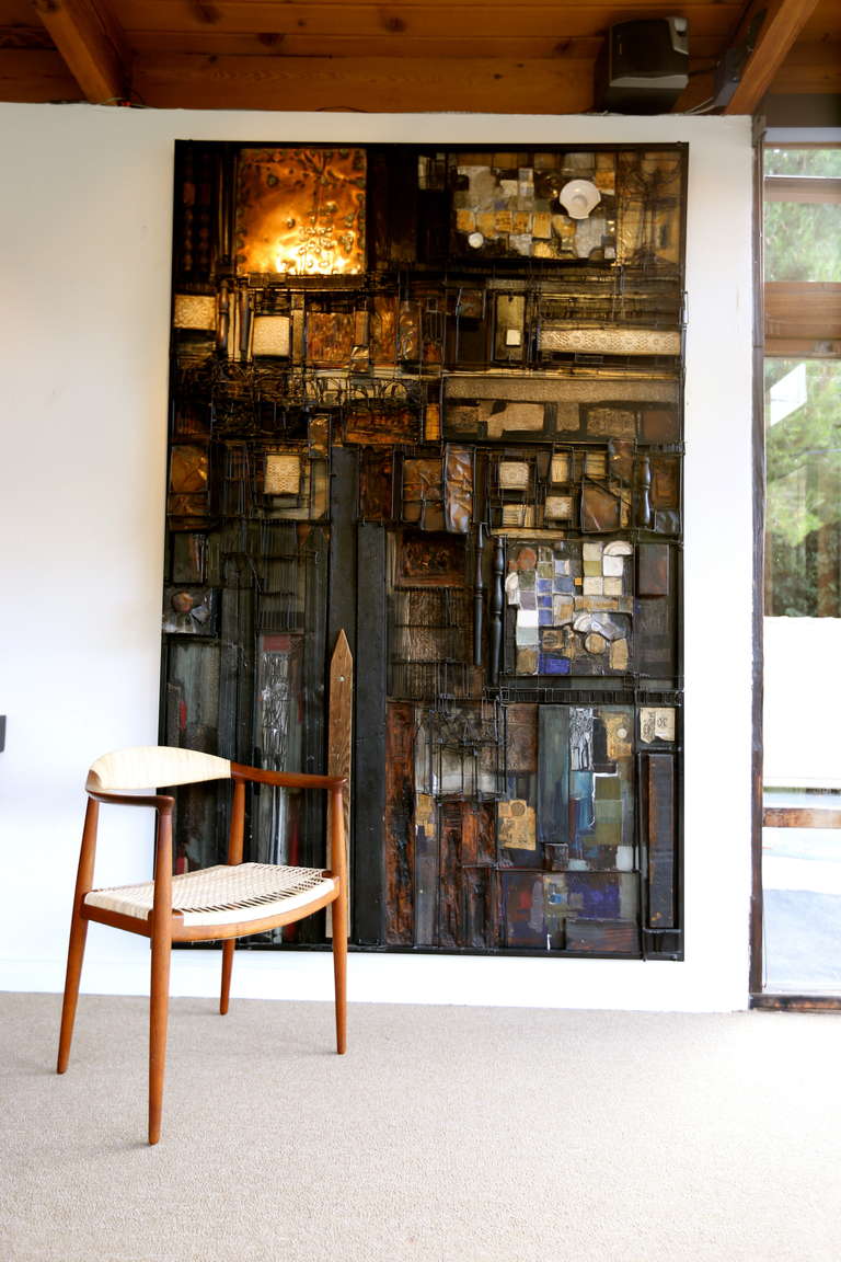 Monumental California Mixed Media Assemblage by Max Neufeldt 1