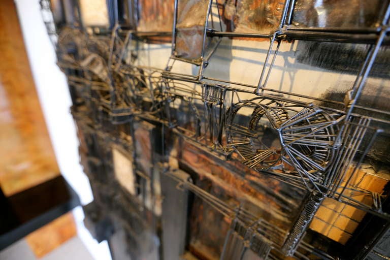 Monumental California Mixed Media Assemblage by Max Neufeldt 3