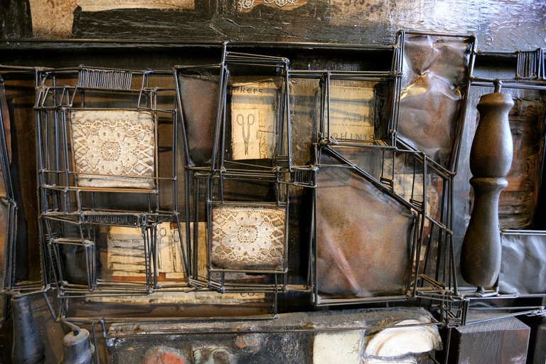 Monumental California Mixed Media Assemblage by Max Neufeldt 4