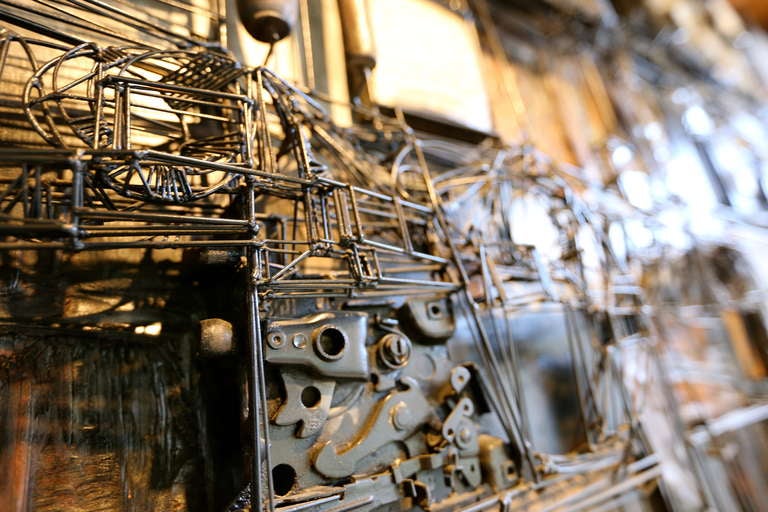 Modern Monumental California Mixed Media Assemblage by Max Neufeldt