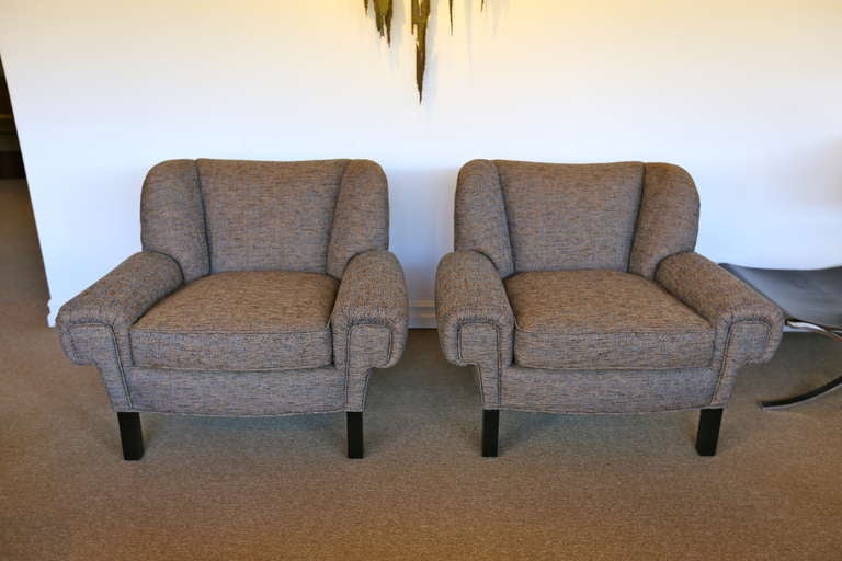 Pair of Lounge chairs by Paul Laszlo for Herman Miller