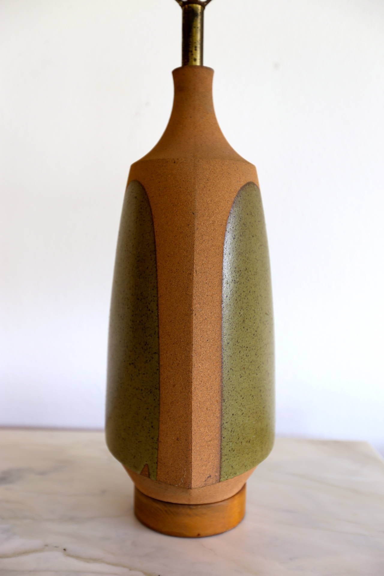 American Ceramic Lamp by David Cressey