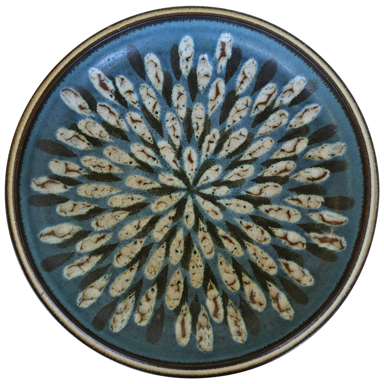 Ceramic Charger by Harrison McIntosh at 1stDibs