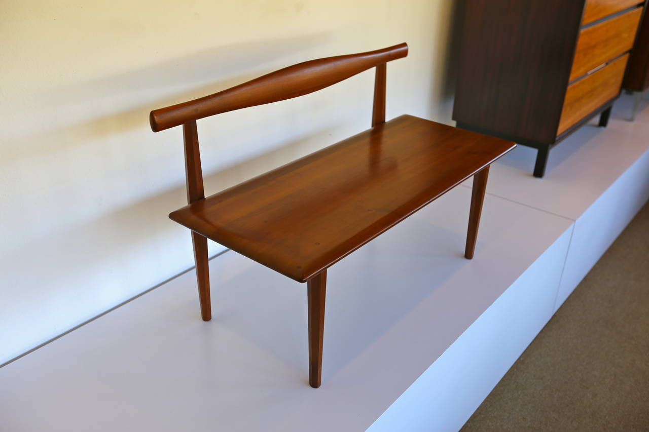 Bench by Kipp Stewart & Stewart MacDougall for Winchendon Furniture.