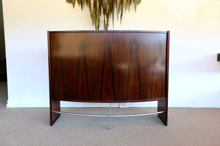 Mid-Century Modern Rosewood Bar by Dyrlund