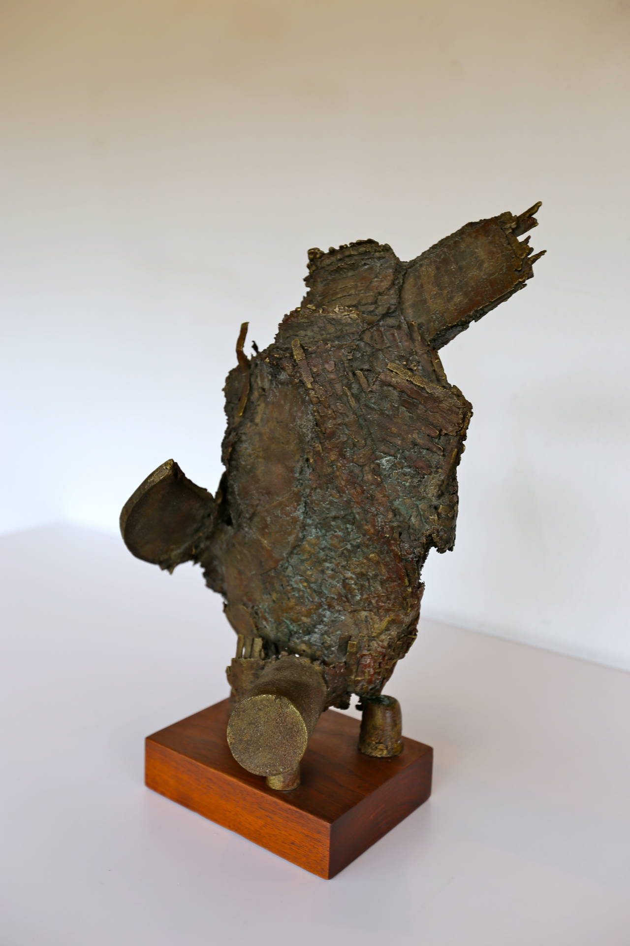 American Abstract Bronze Sculpture by Russell Baldwin