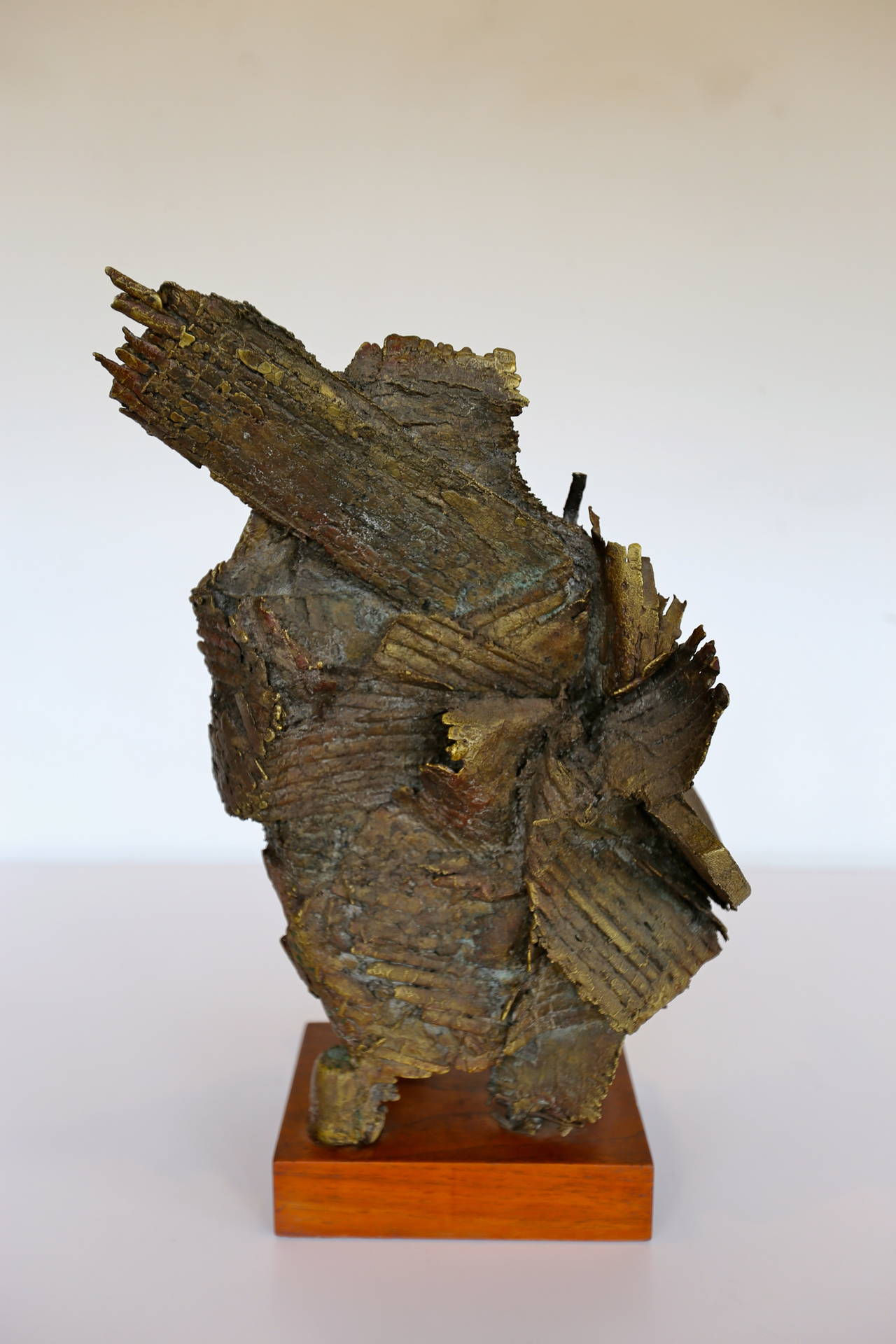 Abstract Bronze Sculpture by Russell Baldwin 1