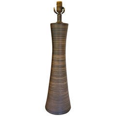 Ceramic Lamp by Lee Rosen for Design Technics 10