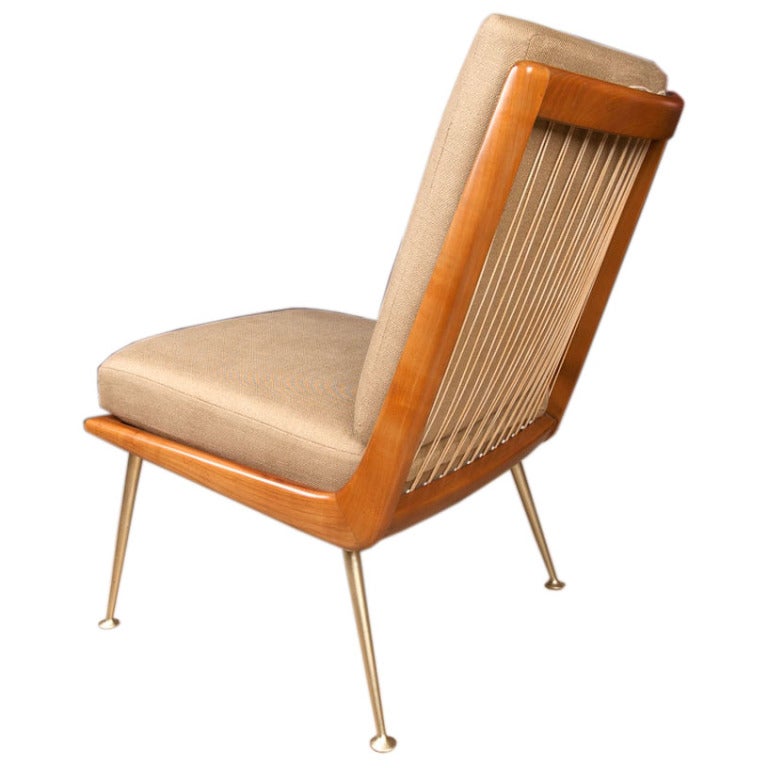 Slipper chair designed by Erno Fabry