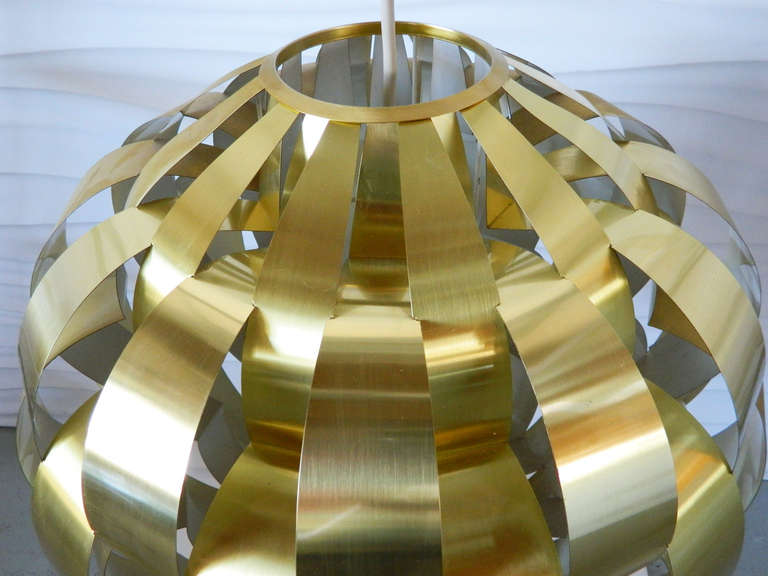 American Lightolier Ribbon Pendant