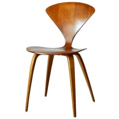 Norman Cherner Molded Plywood Chair for Plycraft