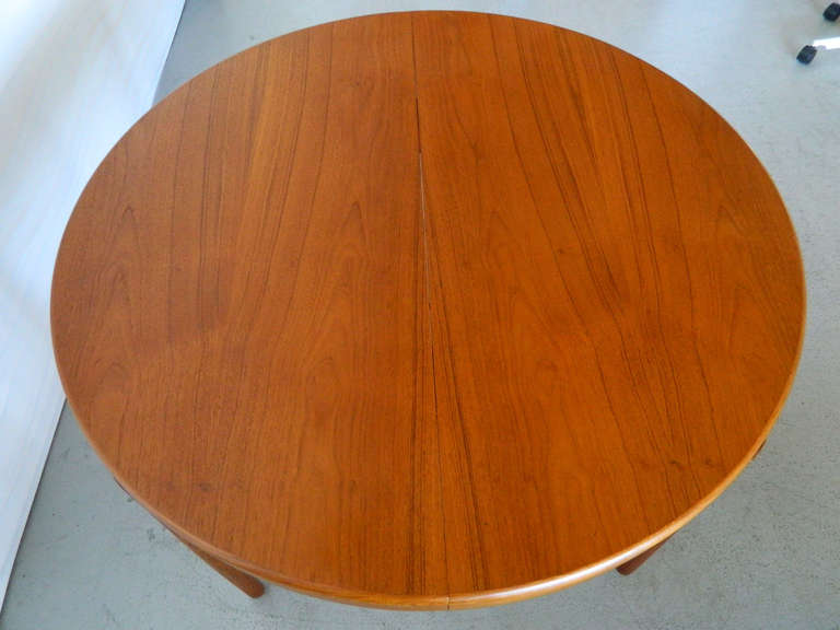 20th Century Harry Østergaard Teak Dining Table for Randers Mobelfabrik