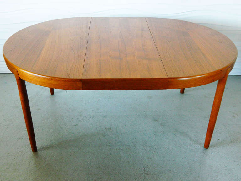 Sycamore Harry Østergaard Teak Dining Table for Randers Mobelfabrik