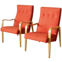 Pair of Thonet Bentwood Loungers