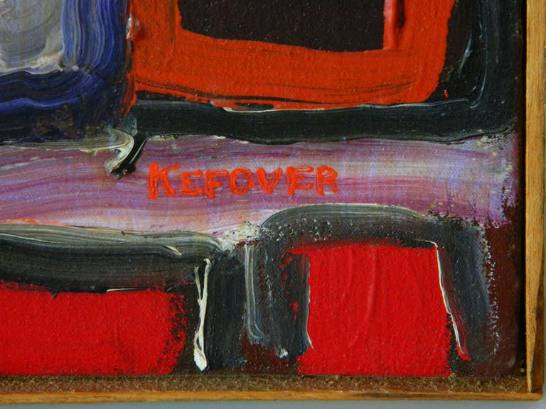 Canvas John Kefover Oil Painting of a Still Life