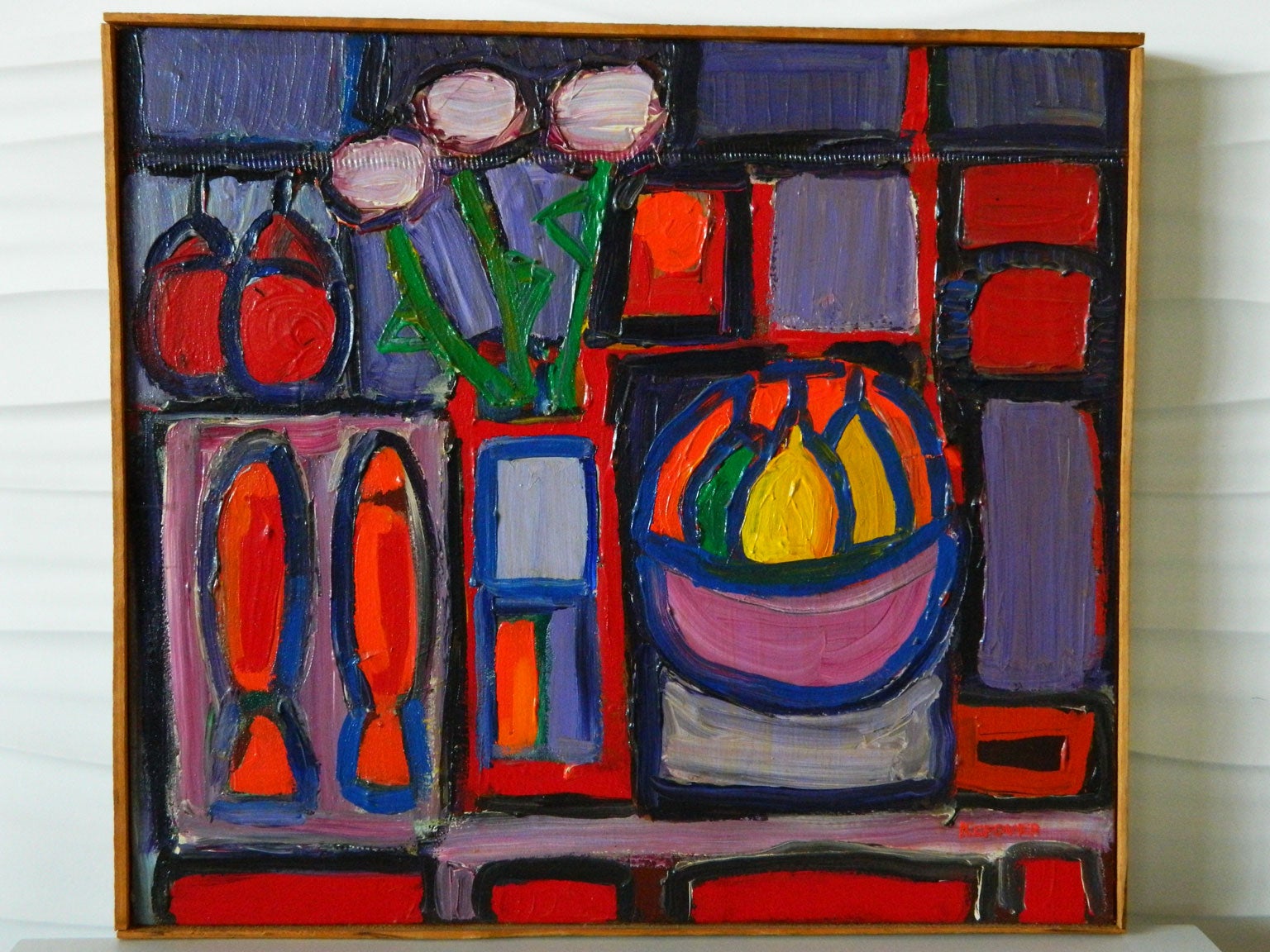 John Kefover Oil Painting of a Still Life
