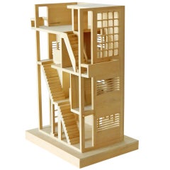 Architectural Model of Modern Townhouse Architectural Model of Modern Townhouse
