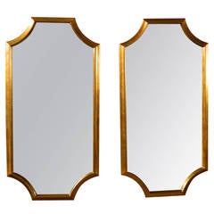 Hollywood Regency Gilt Mirrors in the Style of LaBarge
