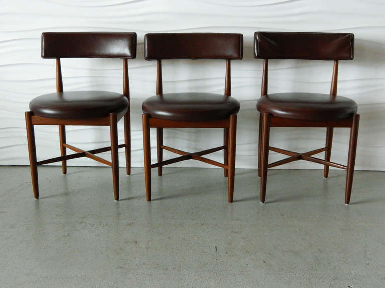 kofod larsen g plan dining chairs