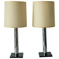 Pair of Nessen Table Lamps 9