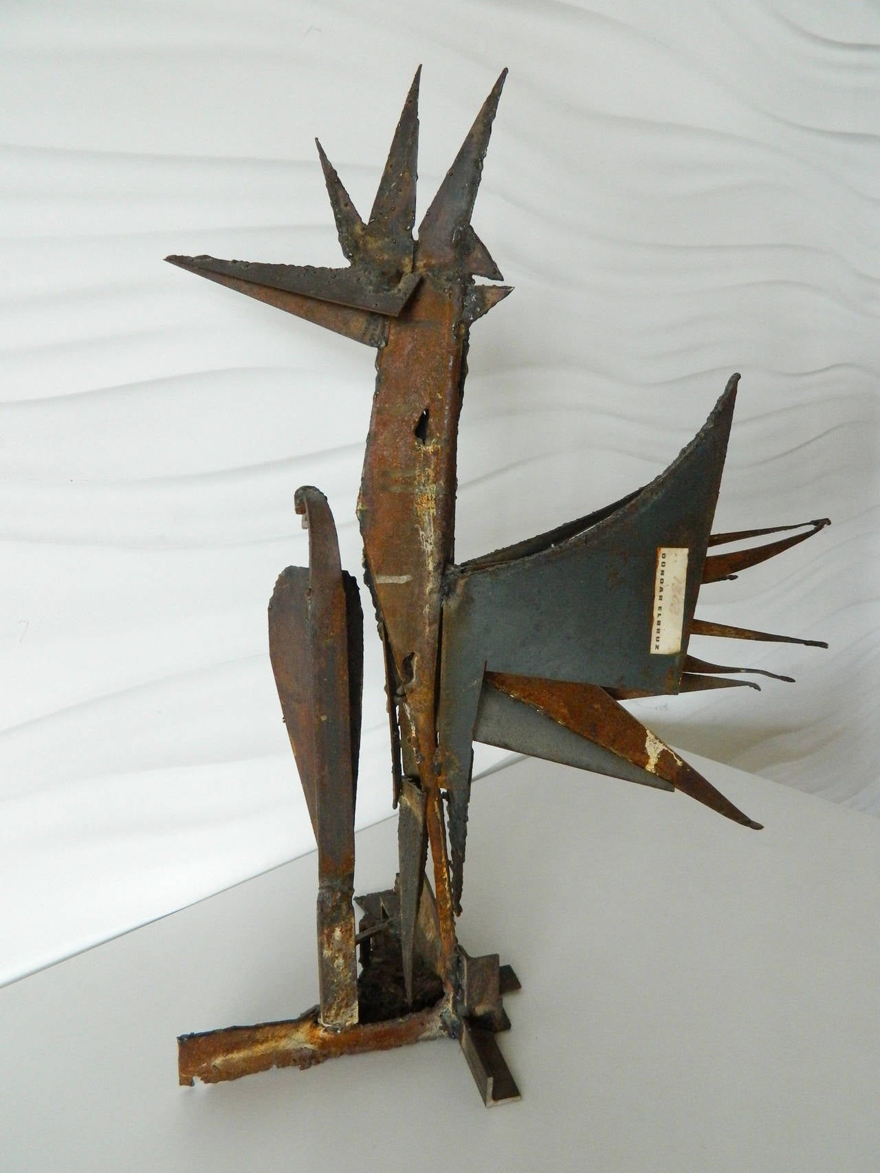 20th Century Brutalist Sculpture of Birds