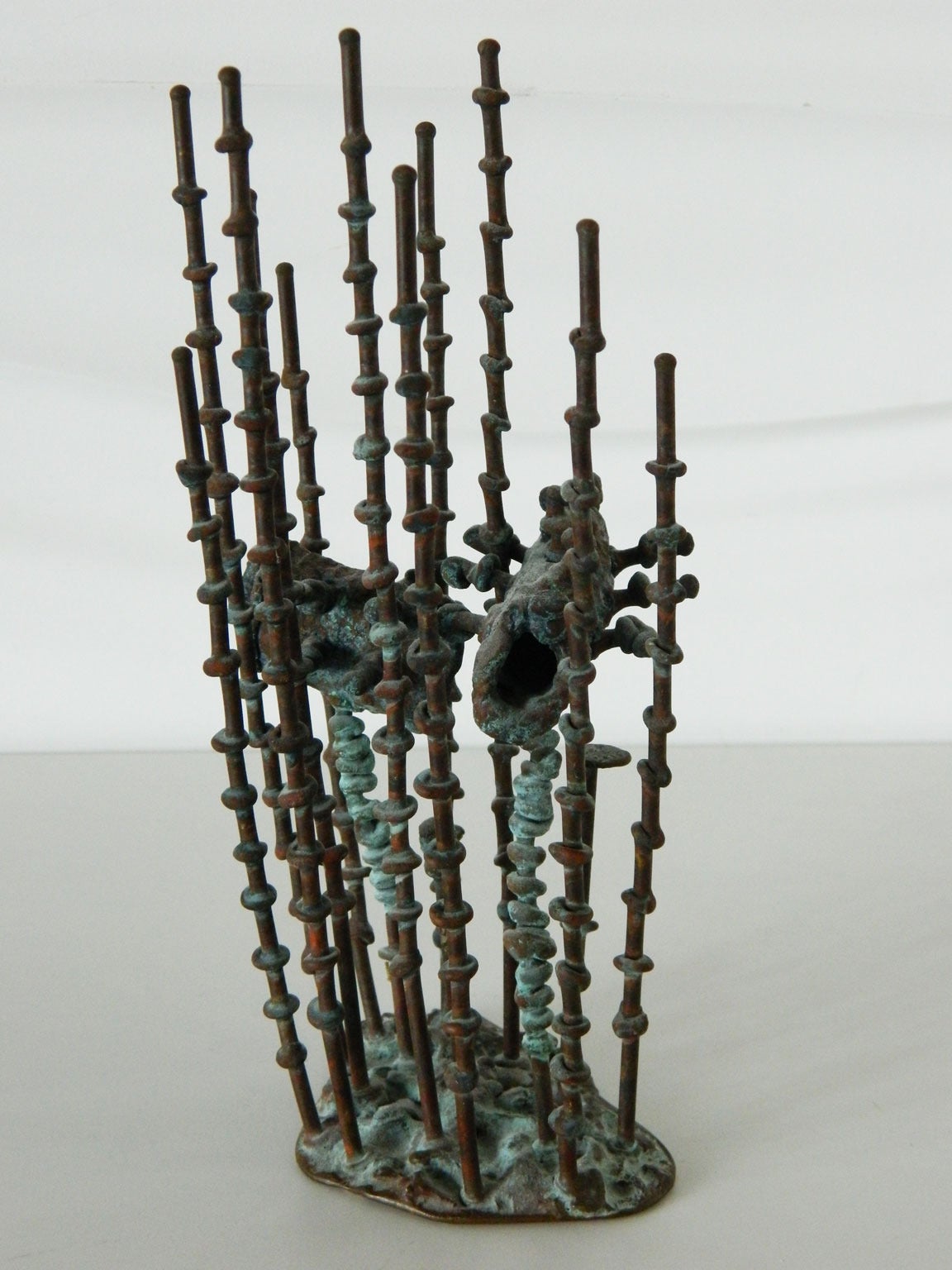 Klaus Ihlenfeld Patinated Bronze Sculpture In Excellent Condition In Baltimore, MD