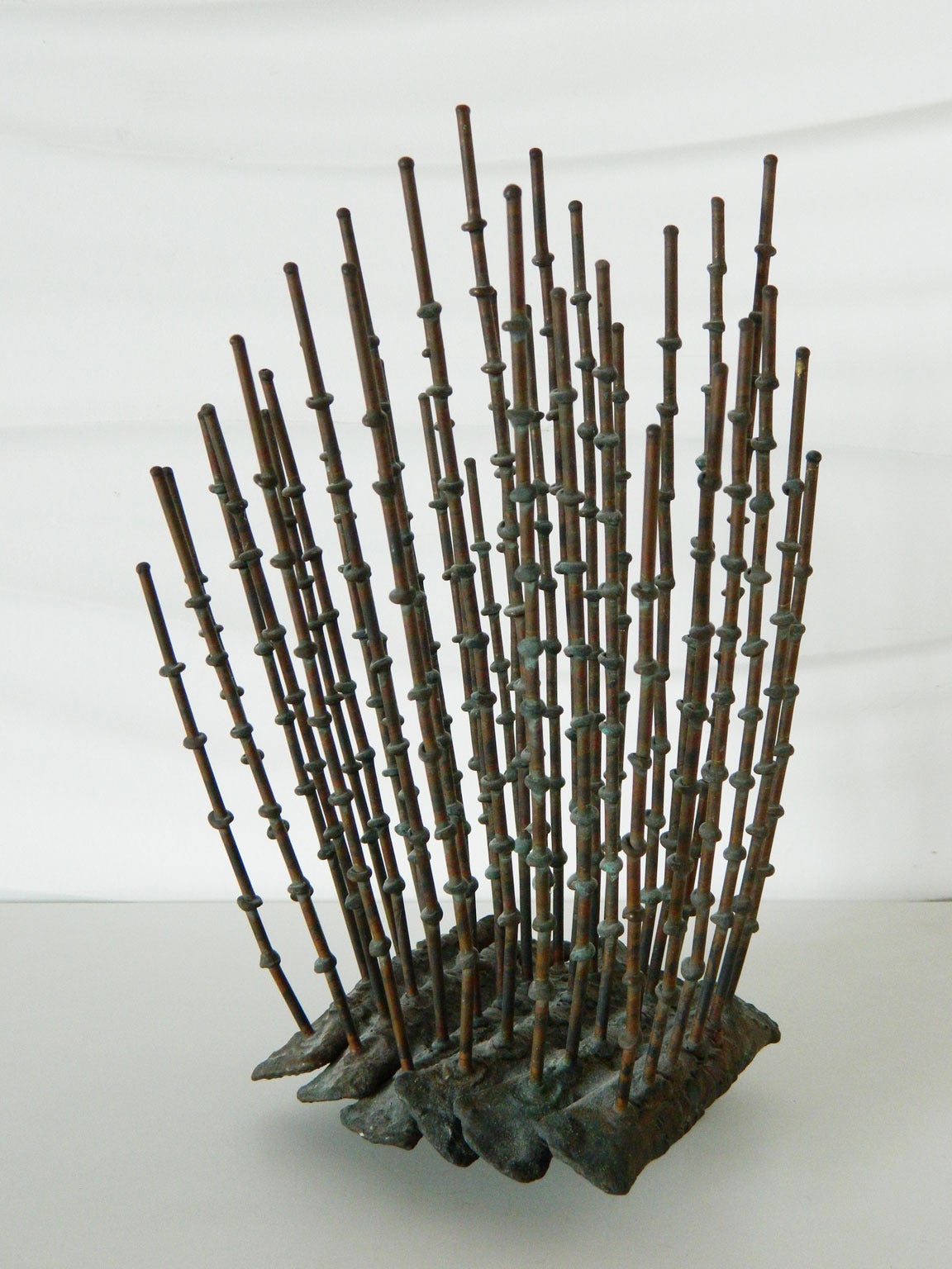 Klaus Ihlenfeld Patinated Bronze Sculpture In Excellent Condition In Baltimore, MD