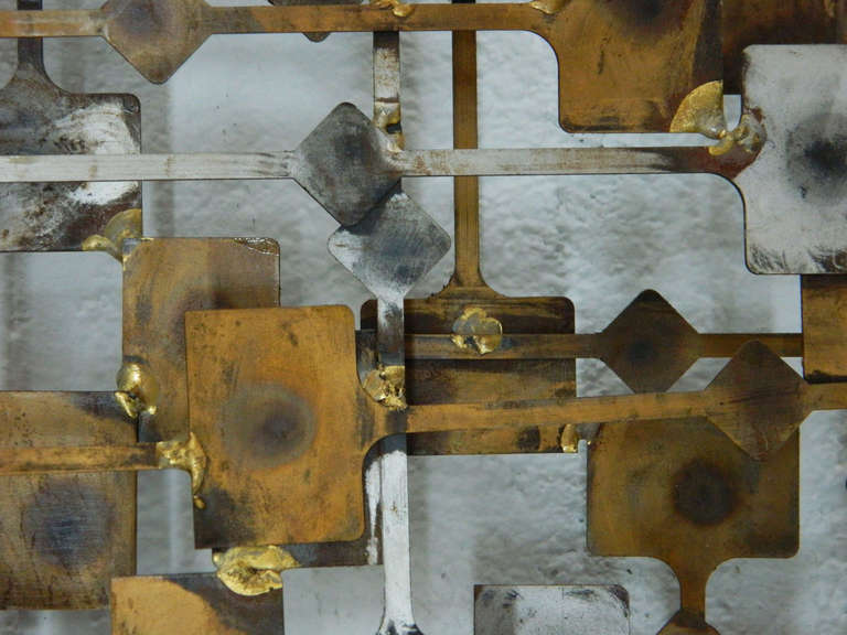 Abstract Metal Wall Sculpture 1