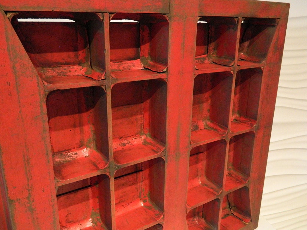 Industrial Wooden Mold In Good Condition For Sale In Baltimore, MD