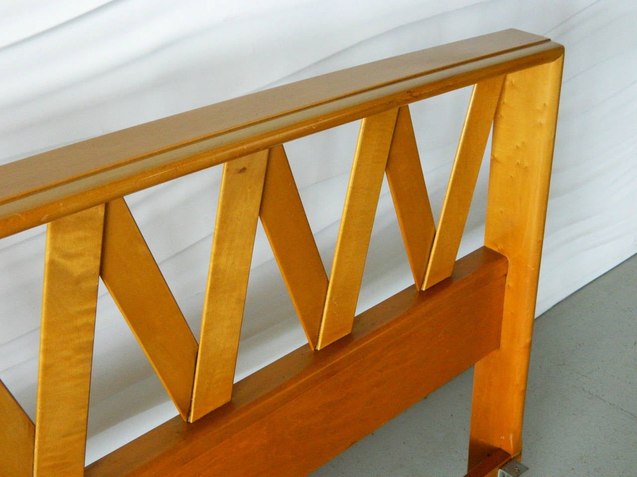Paul Frankl Maple King Headboard