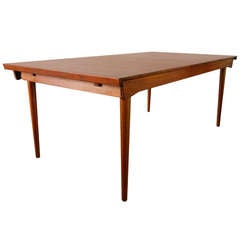 Finn Juhl Solid Teak Dining Table