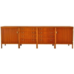 Set of Four Josef Frank-style Swedish Cabinets 4